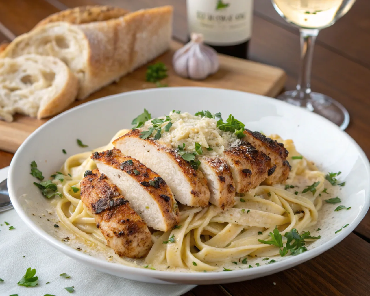 Perfect Blackened Chicken Alfredo Recipe - Creamy & Smoky