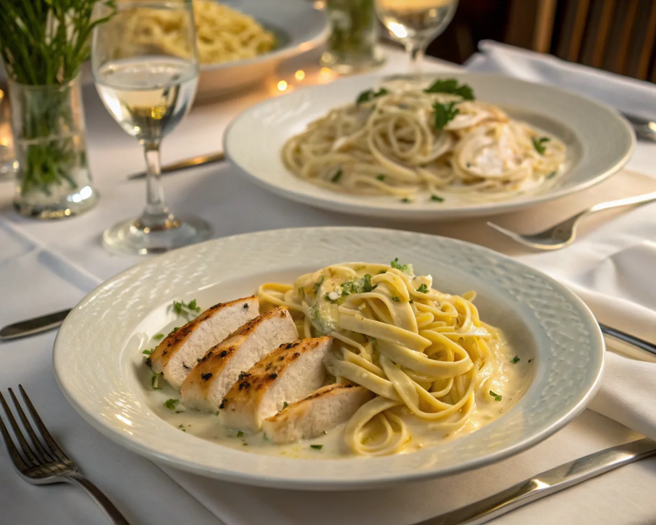 What is the Difference Between Chicken and Fettuccine Alfredo?